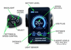 E-BikeKit™ Color LCD With PAS