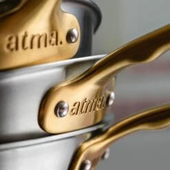 La Bonne Poêle En Inox, Manche Doré - 30 Cm (Édition Limitée) -Cheap Components Store pack brigade set de 3 poeles en inox avec manches dores edition limitee 478514