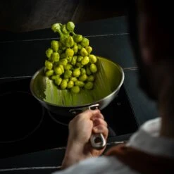 The Wok En Inox - 24 Cm -Cheap Components Store the wok 24 cm 521706